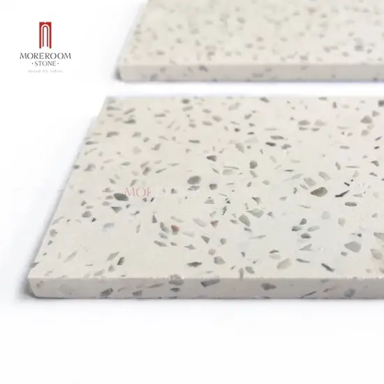 Terrazzo đá trắng - lựa chọn hoàn hảo cho trang trí tường nội thất hình ảnh 1-description