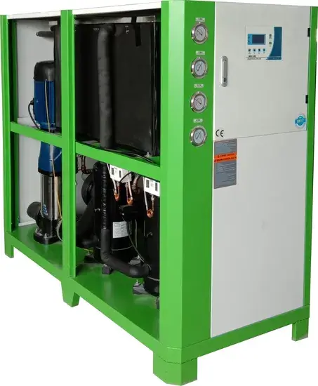 Thiết Bị Làm Mát Không Khí Thương Mại R410A - Máy Lạnh Nước Modular Hiện Đại hình ảnh 1-description