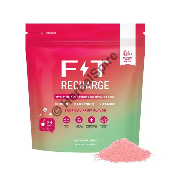 Fit Recharge - Gói điện giải cho người sống ở nhiệt đới với muối hồng Himalaya và giấm táo hình ảnh 1-description
