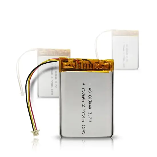 Pin Lithium Polymer sạc lại cho máy tính bảng UL2054 CB CE Un38.3 Chứng nhận CCC 603040 - 3.7V 750mAh hình ảnh 1-description