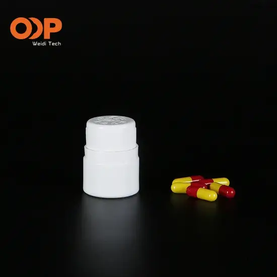 Bình nhựa 30ml có nắp rỗng miệng rộng cho hóa chất và thuốc trong phòng thí nghiệm hình ảnh 1-description