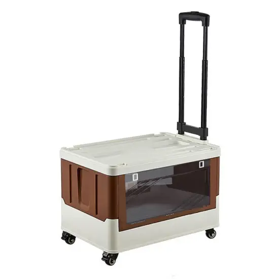 Xe đẩy cắm trại gập gọn: Giải pháp thông minh cho việc di chuyển và lưu trữ trong không gian ngoại trời hình ảnh 1-description
