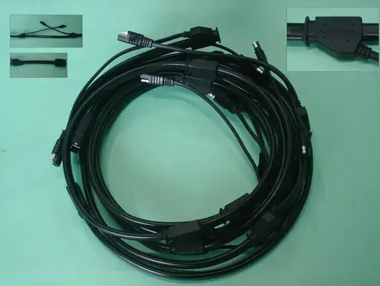 Dây điện tích hợp cao cấp cho việc tùy chỉnh và sử dụng trên xe máy đua hình ảnh 1-description