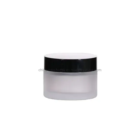 Hũ Mỹ Phẩm Trong Suốt 50ml với Nắp Nhựa Thông Minh hình ảnh 1-description