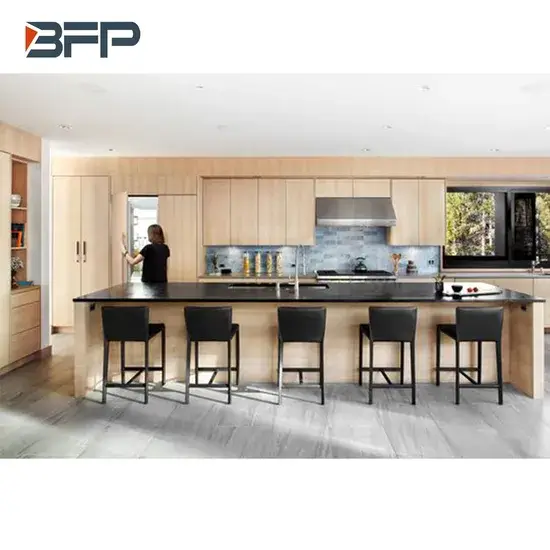 Tủ bếp chất lượng cao với lớp hoàn thiện HPL bền bỉ BMK-85 hình ảnh 1-description