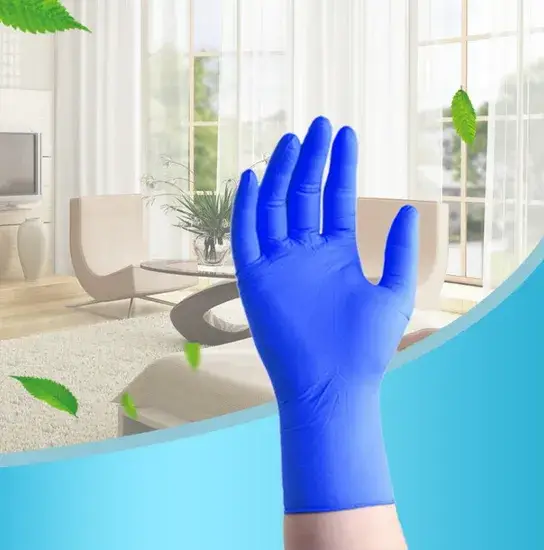Găng tay bảo vệ PVC sẵn sàng cho quá trình giao nhận hình ảnh 1-description