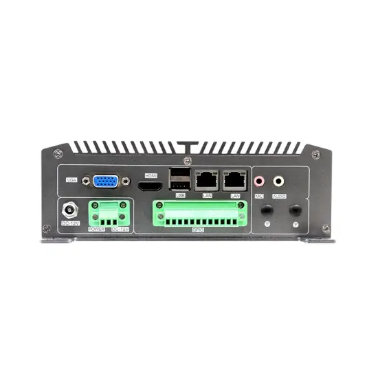 Máy tính mini SSD N475 DDR3 SATA DVI 4USB 2LAN mỏng 5COM HD Gpio 2.5inch HDD VGA - Sản phẩm máy tính công nghiệp không quạt hình ảnh 1-description