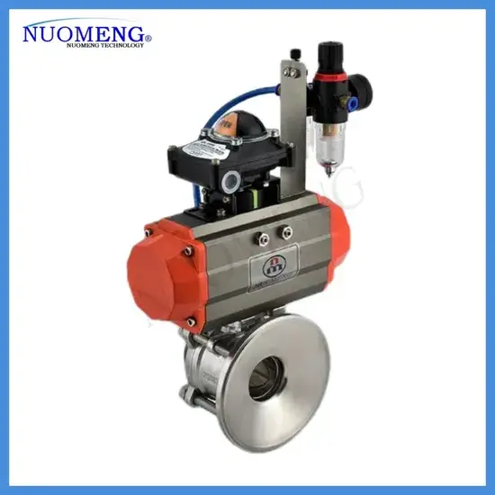 Van bướm và van bi chất lượng cao điều khiển dòng khí nén từ thép không gỉ hình ảnh 1-description