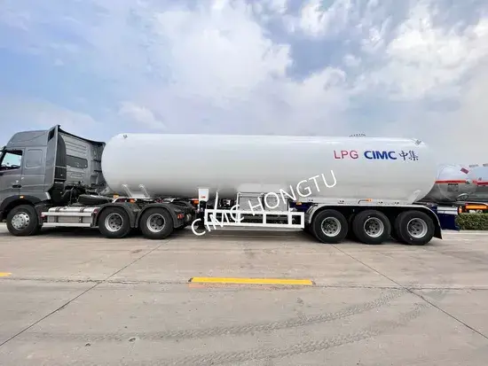 Xe bồn chở khí LPG Propane Butane 56m3 - 3 trục hình ảnh 1-description