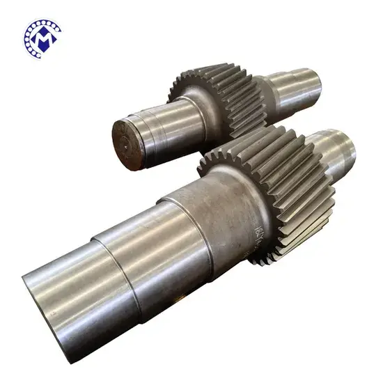 Trục bánh răng Lymc hạng lớn, sản xuất và gia công trục hình răng cưa, xử lý nhiệt hình ảnh 1-description
