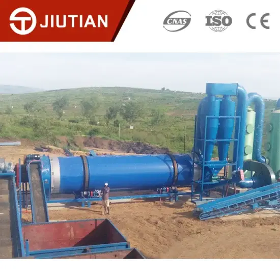 Thiết bị máy sấy phân gà hiện đại, máy sấy phân gia cầm tiên tiến, máy sấy quay mới hình ảnh 1-description