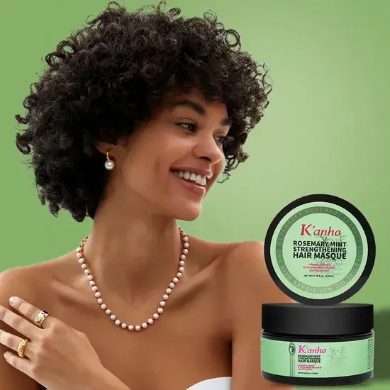 Tinh dầu gội phục hồi tóc Kanho Rosemary Mint Oil - Mặt nạ tóc mượt và bóng khỏe, dung tích du lịch 100ml hình ảnh 1-description