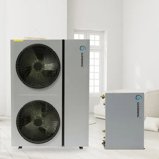 Thiết bị bơm nhiệt không khí chuyển đổi sang nước cho gia đình, công suất mạnh mẽ, ổn định và êm ái, sử dụng cho việc sưởi ấm và làm mát hình ảnh 1-description