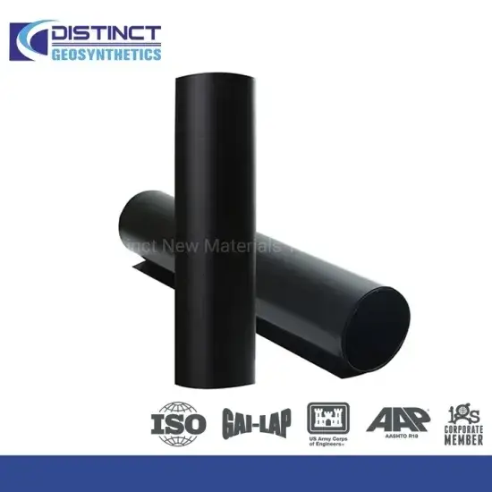 Màng địa chất HDPE bãi rác chất lượng vượt trội, bảo vệ tối đa trước tác động của tia UV hình ảnh 1-description