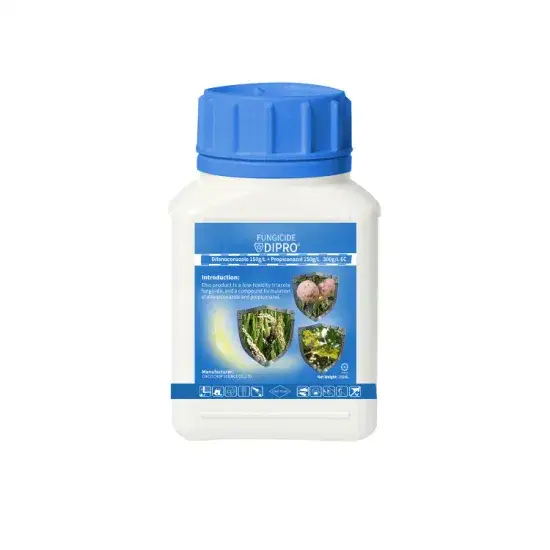 Thuốc trừ nấm EC nông nghiệp Difenoconazole 150g/L + Propiconazole 150g/L 300g/L - Hiệu quả tuyệt vời trên bệnh đốm lá bẹ lúa, đạo ôn lúa và đốm lá chuối hình ảnh 1-description