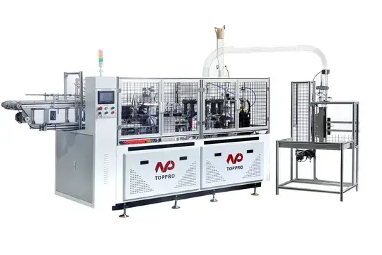 Máy đóng cốc giấy hai lớp Toppro với tốc độ vượt trội hình ảnh 1-description