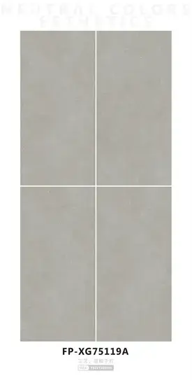 Gạch sàn màu xám phong cách cho không gian sống đẳng cấp (750X1500mm) hình ảnh 1-description