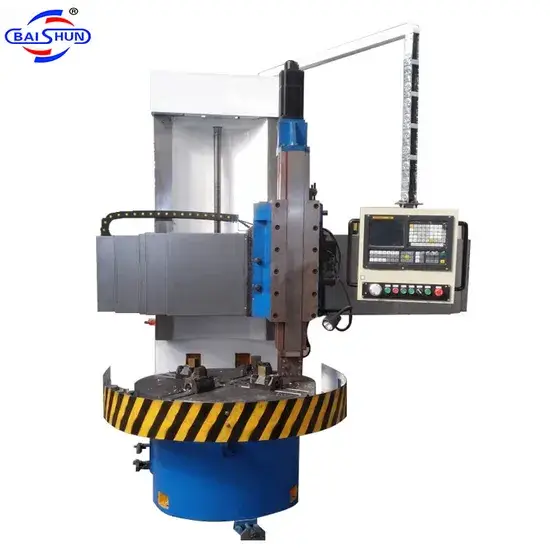 Máy tiện đứng CNC chất lượng cao, sản xuất tại Trung Quốc hình ảnh 1-description