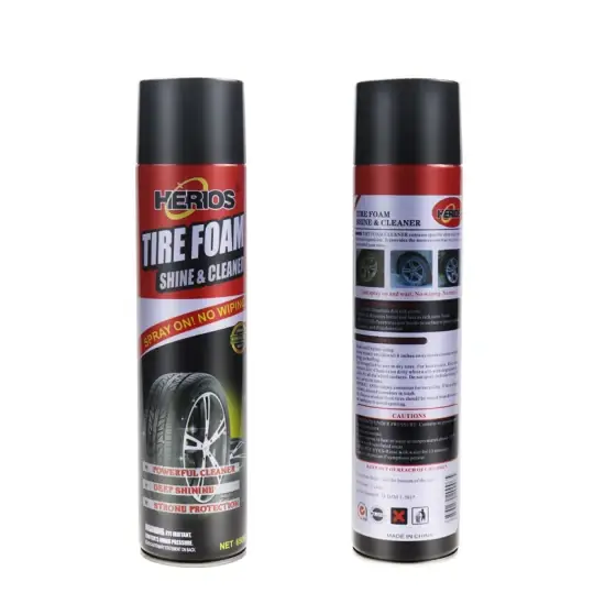 Tinh chất 650ml làm sạch lốp Herios và phủ bóng lốp hiệu quả hình ảnh 1-description