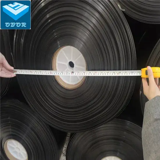 Màng địa chất mịn màu đen và xanh từ nguyên liệu HDPE chất lượng cao hình ảnh 1-description