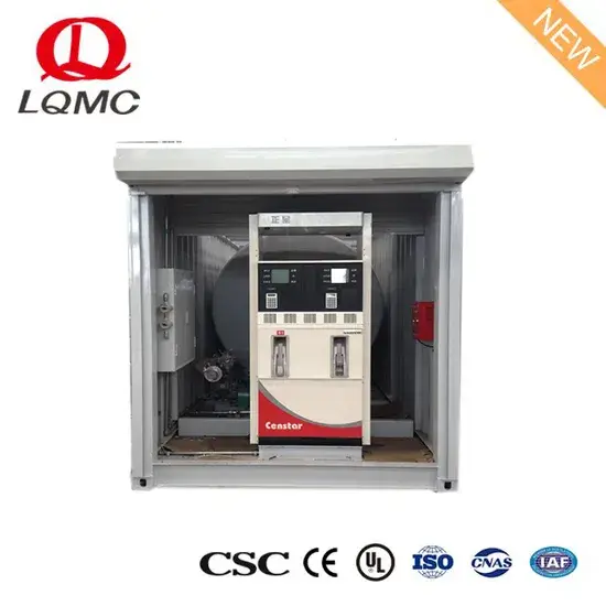 Thùng chứa dịch vụ di động ISO 20FT cho việc đổ xăng tại trạm xăng hình ảnh 1-description