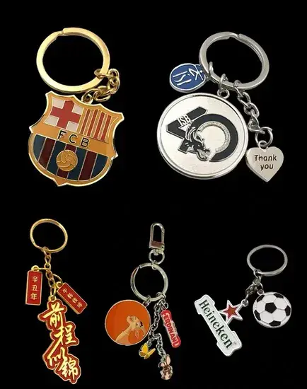 Móc khóa quà lưu niệm hình dáng tùy chỉnh logo, mềm enamel, hình hoạt hình và trang trí thời trang hình ảnh 1-description
