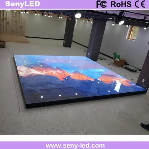 Sản phẩm Sàn Nhảy LED Tương Tác cho Hiển Thị Video: Màn hình LED P5.2mm hình ảnh 1-description
