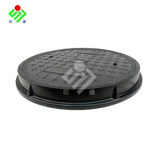 Nắp hố ga lún màu xám đen composite FRP tiêu chuẩn DIN sản xuất tại Trung Quốc hình ảnh 1-description