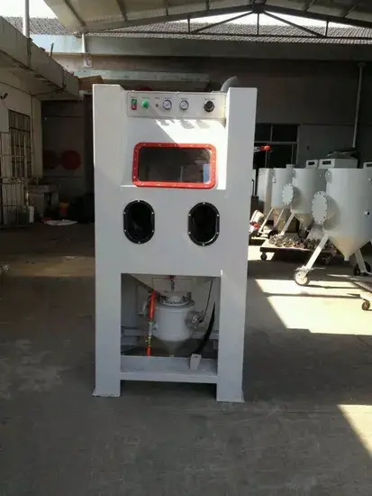 Máy tẩy rỉ kim loại thủ công Holdwin - Giải pháp hiệu quả cho tẩy rỉ kim loại tại nhà máy, tủ phun cát và máy phun cát khô hình ảnh 1-description