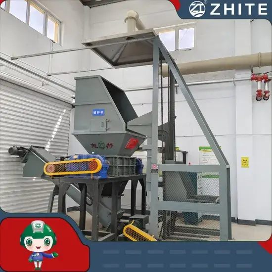 Máy nghiền rác hữu cơ và hủy rác y tế bằng trục đôi - Giải pháp hiệu quả cho xử lý rác thải hình ảnh 1-description