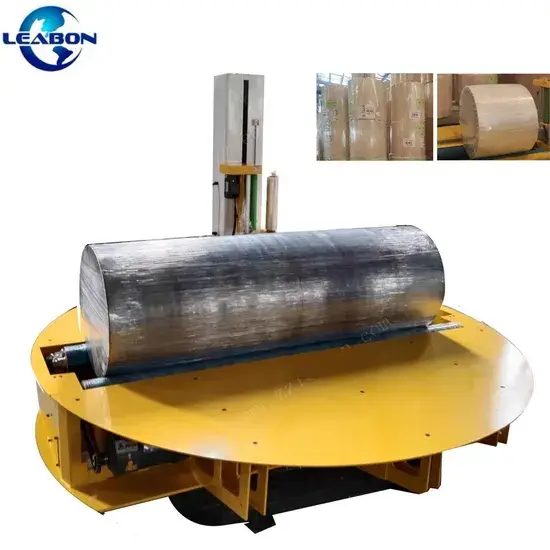 Thiết bị đóng gói bạc kéo dành cho cuộn giấy với công nghệ đóng gói bạc trụ hình ảnh 1-description