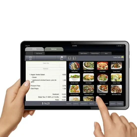 Máy tính POS Android cảm ứng 10inch - Thiết bị đặt hàng nhà hàng tiện lợi hình ảnh 1-description