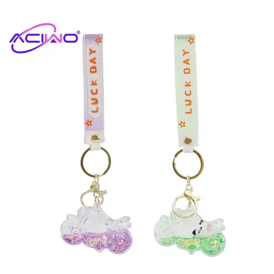 Móc khóa hình xe máy sáng tạo, Móc khóa bằng acrylic thích hợp để trang trí và quảng cáo hình ảnh 1-description