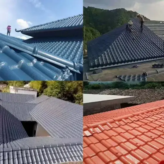 Tấm lợp cách nhiệt chất lượng cao Shingles 2.5mm 3mm dày với lớp phủ ASA PVC - Sự lựa chọn đáng tin cậy cho mái nhà hình ảnh 1-description