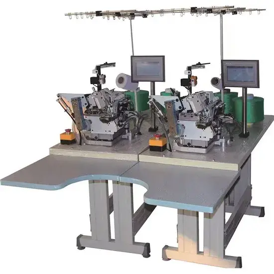 Máy may găng tay hai đầu: Thiết bị overlock chuyên nghiệp hình ảnh 1-description