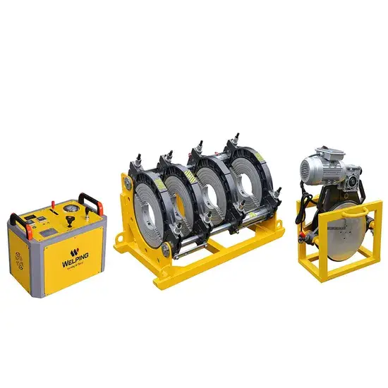 Máy hàn fusion PE tự động kích thước từ 90-355mm hình ảnh 1-description