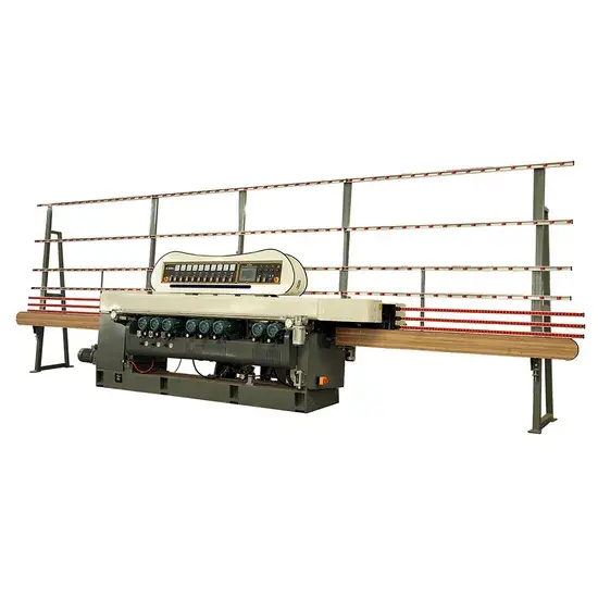 Máy mài kính cạnh chuyên nghiệp với 9 công cụ mài hình ảnh 1-description