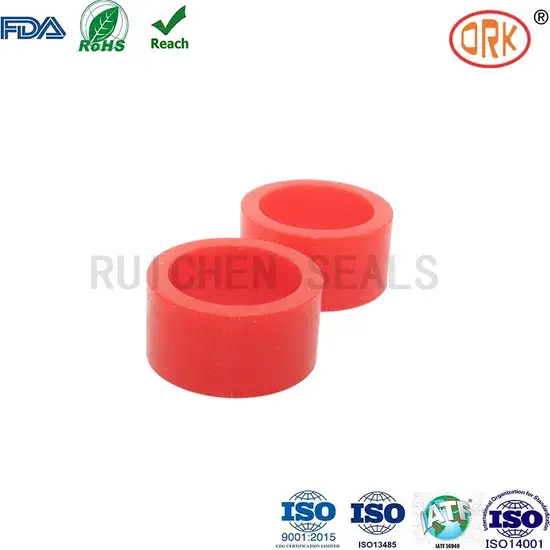 Bộ phận cao su màu đỏ chất lượng, phụ kiện cao su bền bỉ hình ảnh 1-description