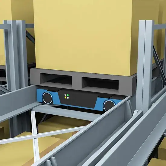 Thiết bị Pallet Shuttle 4 tối ưu hóa hệ thống logistic trong kho lạnh với giải pháp Asrs Shuttle tùy chỉnh hình ảnh 1-description