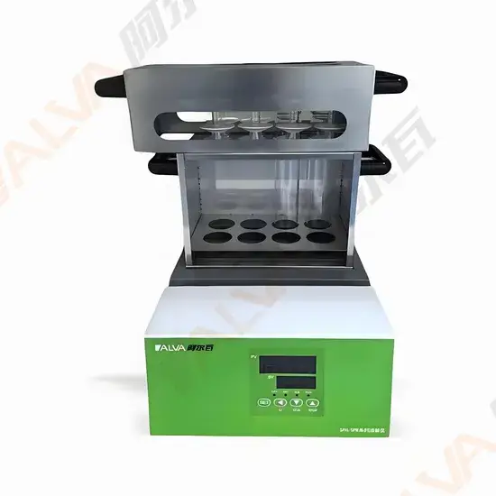 Tiêu đề mới: Thiết bị chuẩn bị mẫu Spmd108g/Spmd108 cho phân tích protein nitơ trên mẫu thực phẩm, nước và thực vật hình ảnh 1-description