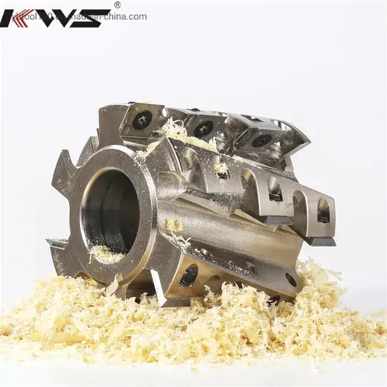 Đầu cắt xoắn ốc nặng Kws 37degree với cạnh vát và chèn thay thế hiệu quả hình ảnh 1-description