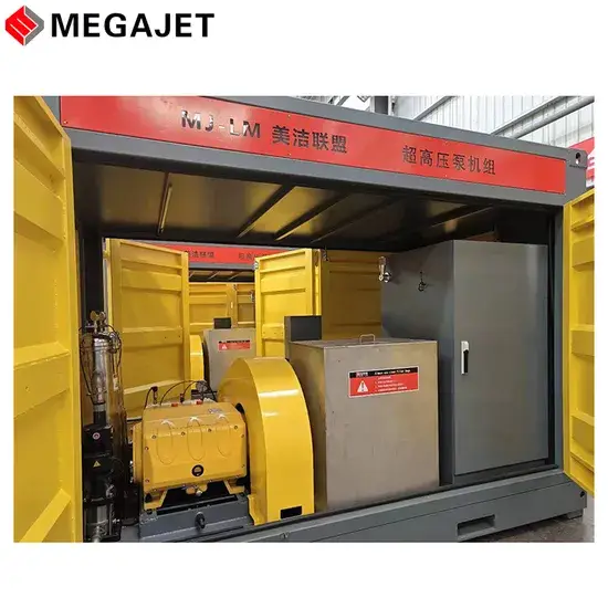 Máy rửa áp lực nước cao dùng để vệ sinh lò hơi hiệu quả hình ảnh 1-description