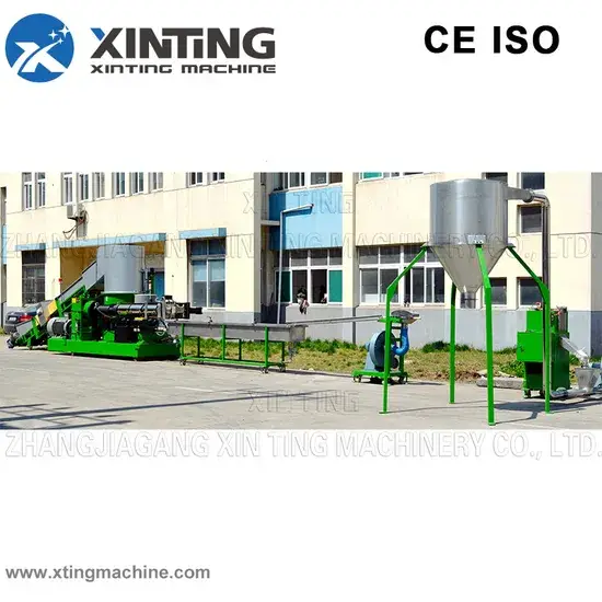 Thiết bị agglomerator tái chế nhựa PP PE trong sản xuất phim hình ảnh 1-description
