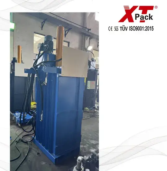 Máy ép thủy lực nhỏ gọn phổ biến dành cho việc ép giấy thải hình ảnh 1-description