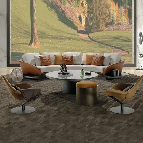 Ghế sofa nhấn nút khu vực lounge với nhiều phong cách thiết kế cho văn phòng và khách sạn hình ảnh 1-description