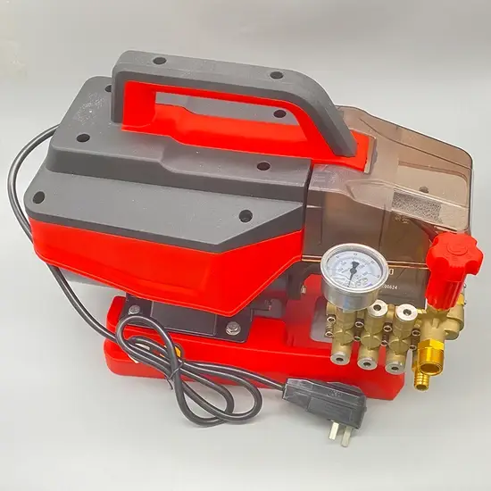 Rửa xe và làm sạch nhà cửa dễ dàng với máy rửa áp lực điện Taizhoujc-1288 hình ảnh 1-description