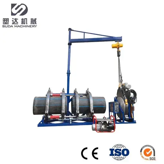 Máy hàn nối ống PE Sud800h thông qua kỹ thuật fusion butt hình ảnh 1-description