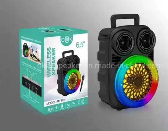 Loa Bluetooth Trolley 6.5 Inch Âm Thanh RGB Đặc Biệt từ Nhà Sản Xuất hình ảnh 1-description