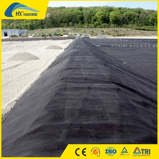 Tấm nhựa geomembrane chất lượng cao màu đen dùng cho công trình xây dựng ao nuôi tôm cá và đập hình ảnh 1-description