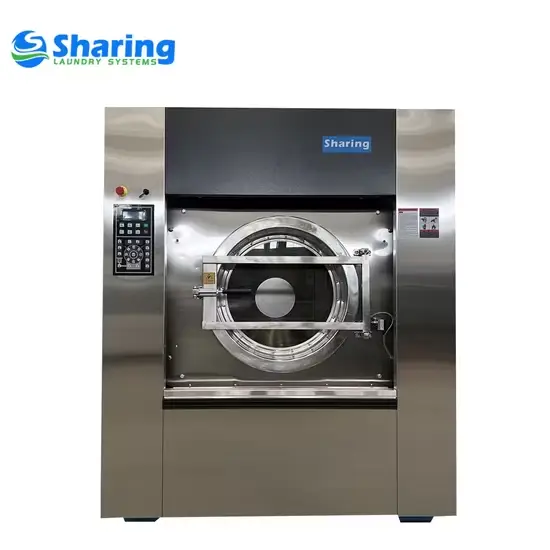 Máy giặt công nghiệp hiệu suất cao, dòng máy giặt cửa trước phục vụ kinh doanh hình ảnh 1-description